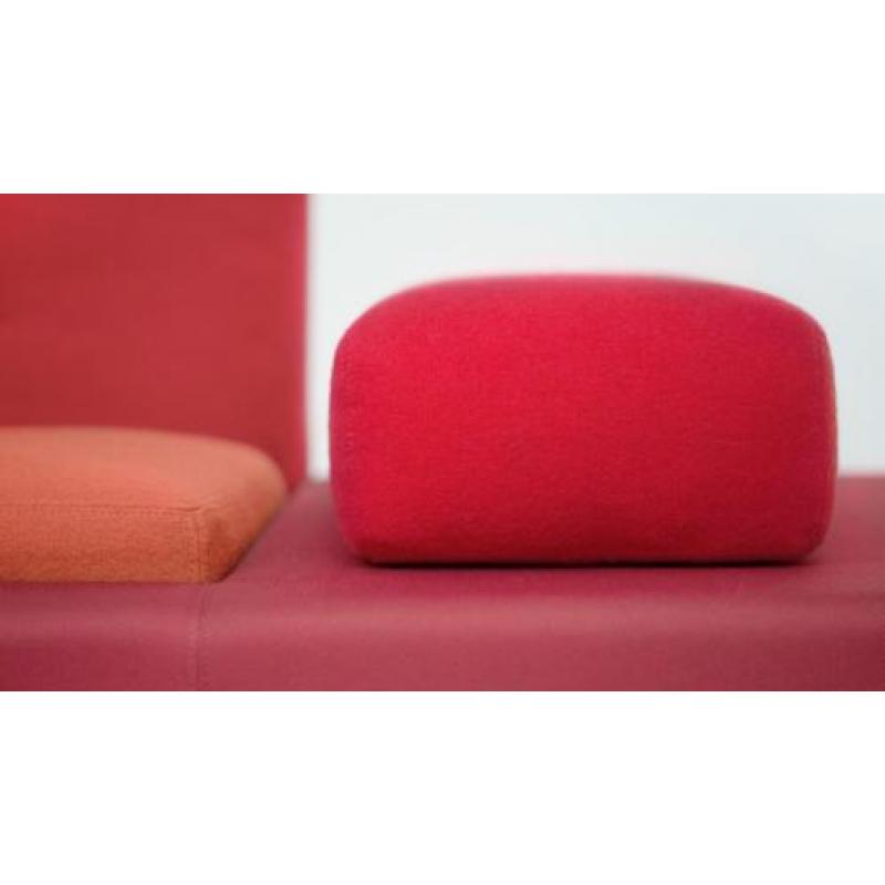 Vitra Hella Jongerius Polder Sofa XXL Rood