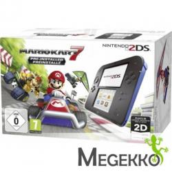 Nintendo 2DS zwart incl. Mario Kart 7