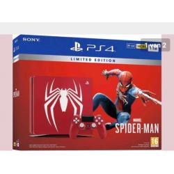 PS4 SLIM Spider-Man Limited edition 1TB spiderman evt PRO