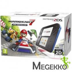 Nintendo 2DS zwart incl. Mario Kart 7